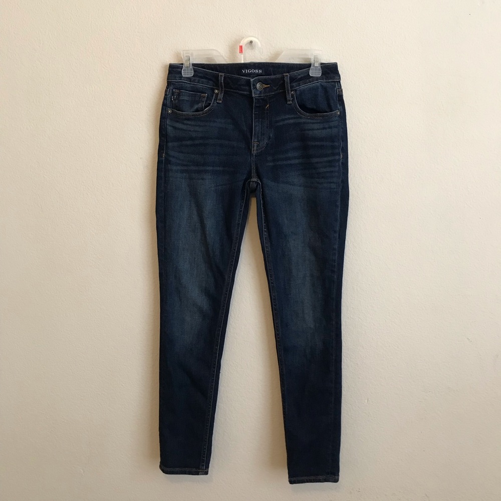Vigoss “Jagger” Skinny Jeans - Dark Wash